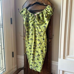 Pinup couture Halloween wiggle dress size 2x